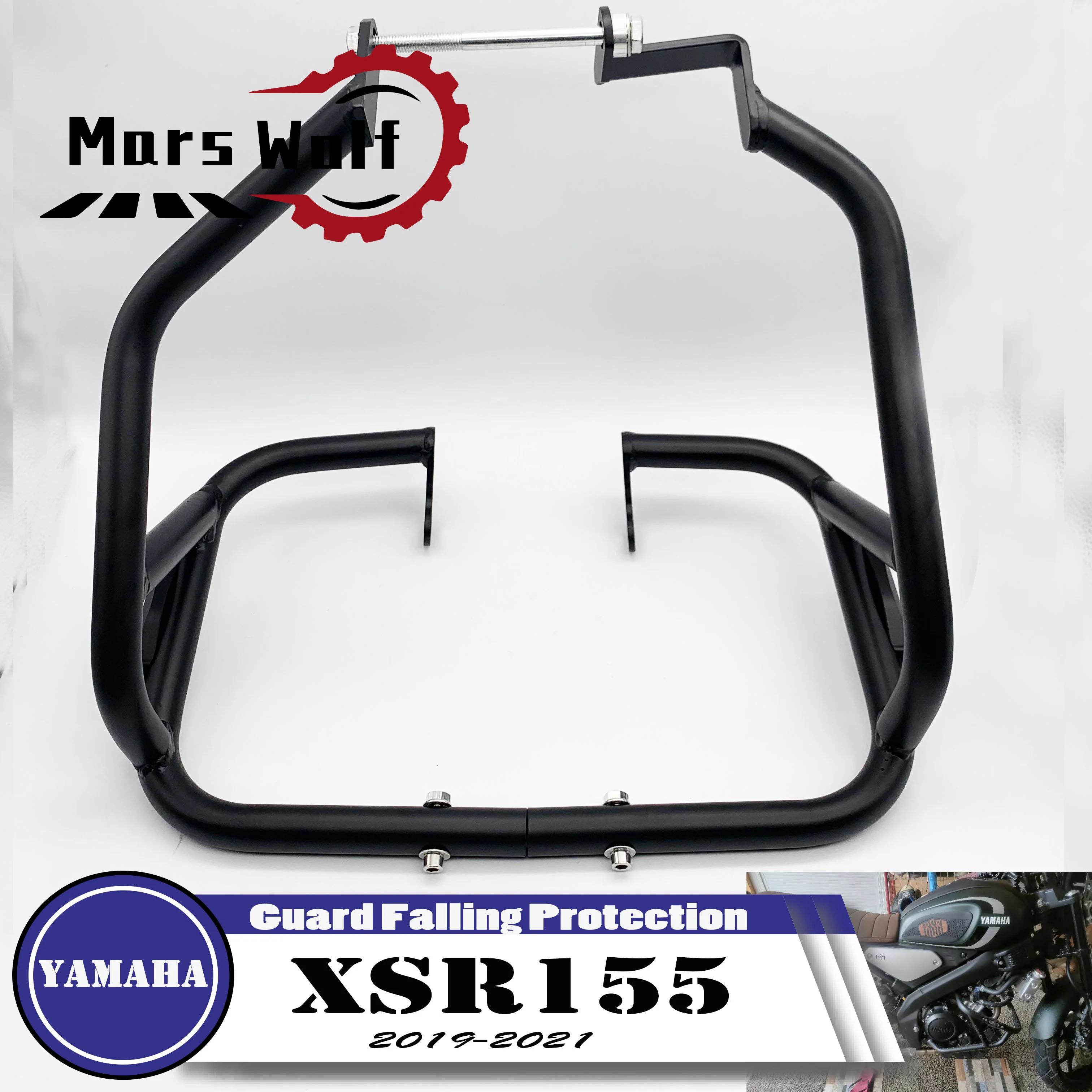 Motorcycle Crash Bars Frame Protector Protection Guard Falling
