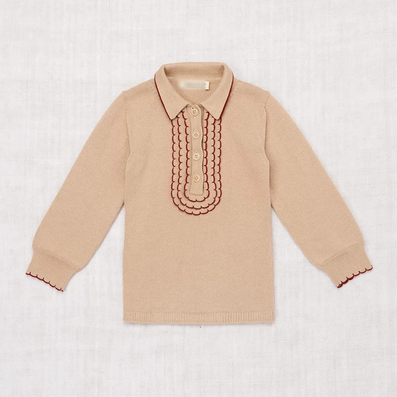 ZMHYAOKE-M& F/Детские свитера г. Зимний вязаный кардиган высокого качества с принтом для мальчиков и девочек, детская хлопковая вязаная одежда, верхняя одежда - Цвет: Mf 1