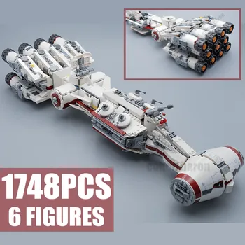 

2020 New 1748pcs The Tantive IV Rebel Blockade Runner Model Technic Building Blocks Fit 75244 Star Wars Toys Kid Gift Children