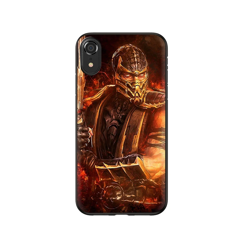 Силиконовый чехол для телефона EWAU mmoral Kombat для iPhone 5 5S SE 6 6s 7 8 Plus X XR XS 11 Pro Max - Цвет: B4