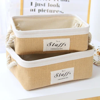 

Small hand-woven Basket Bedside Tabletop Snacks Debris Basket Storage Basket Key Cosmetics Coffee Table Storage Basket