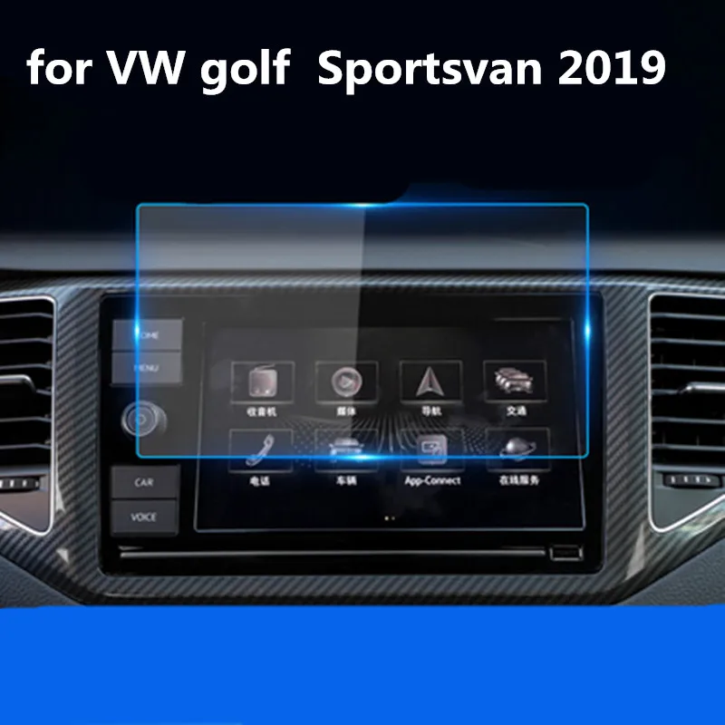 Для Volkswagen VW Golf Sportsvan 2019 автомобиля Экран навигации сенсорный протектор