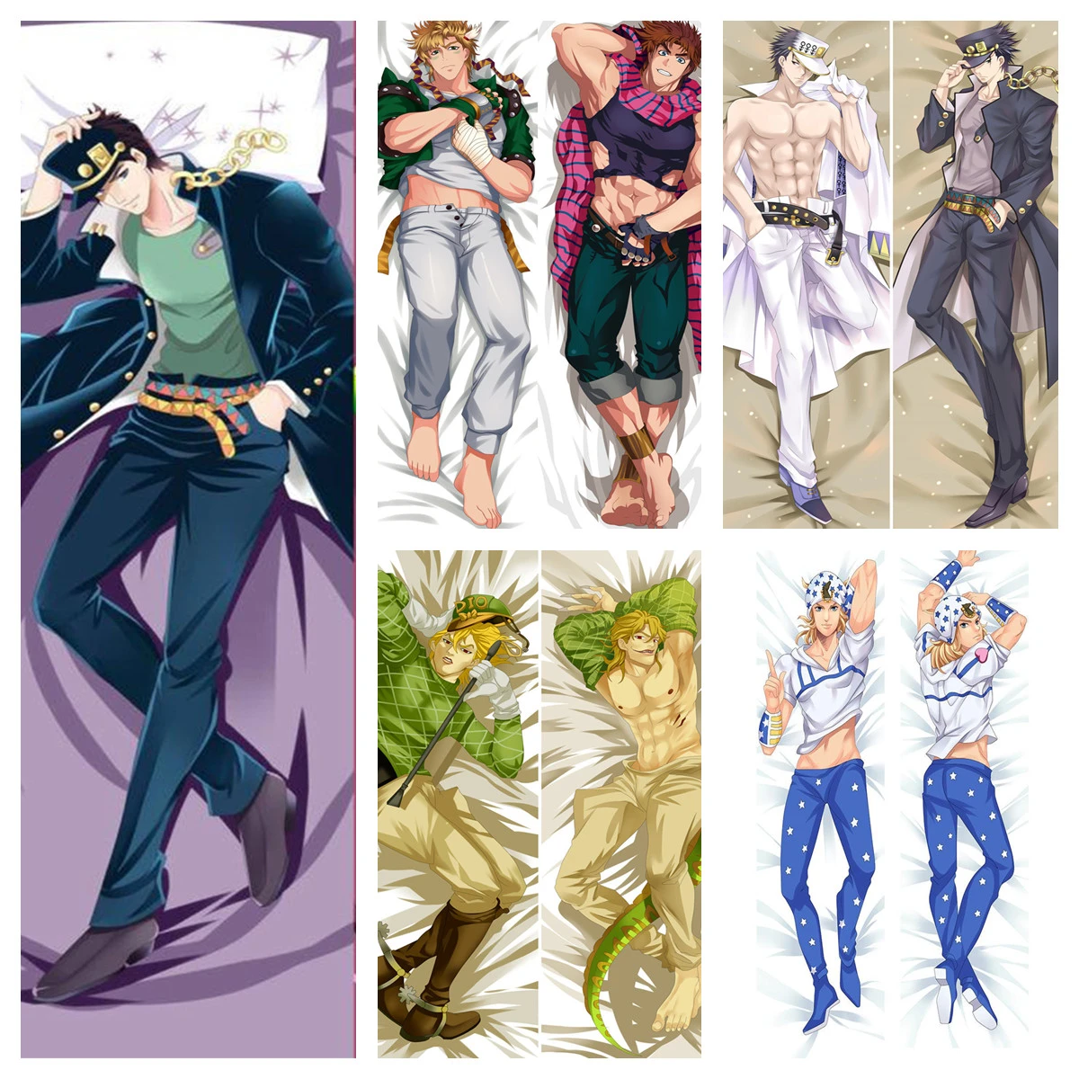 Body Pillow Case JoJo's Bizarre Adventure Jean Pierre Polnareff