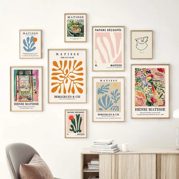 Modern Minimalist Gallery Poster Canvas