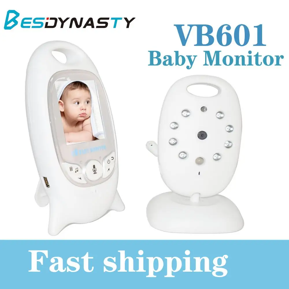 

VB601 Smart Baby Monitor Wireless Video Color Monitor LCD Babysitter 2 Way Talk Temperatue Night Vision Audio Security Camera
