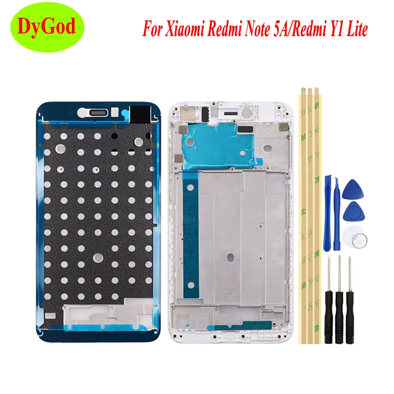 ЖК-дисплей для Xiaomi Redmi Note 5A средняя рамка Y1 Lite металлическая запасные части с