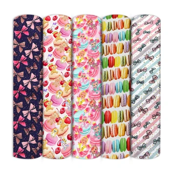 

50*145cm Patchwork Bowknot Printed Polyester Cotton fabric for Tissue Sewing Quilting Fabrics for Needlework DIY Handmade,c13558