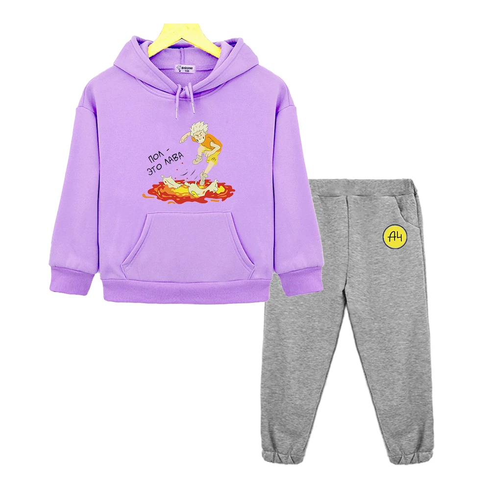 

Толстовка с капюшоном Merch A4, хлопковый Спортивный Повседневный свитшот с принтом для мальчиков, Детский комплект, одежда для девочек, бутик, детская одежда, штаны, 2 шт.