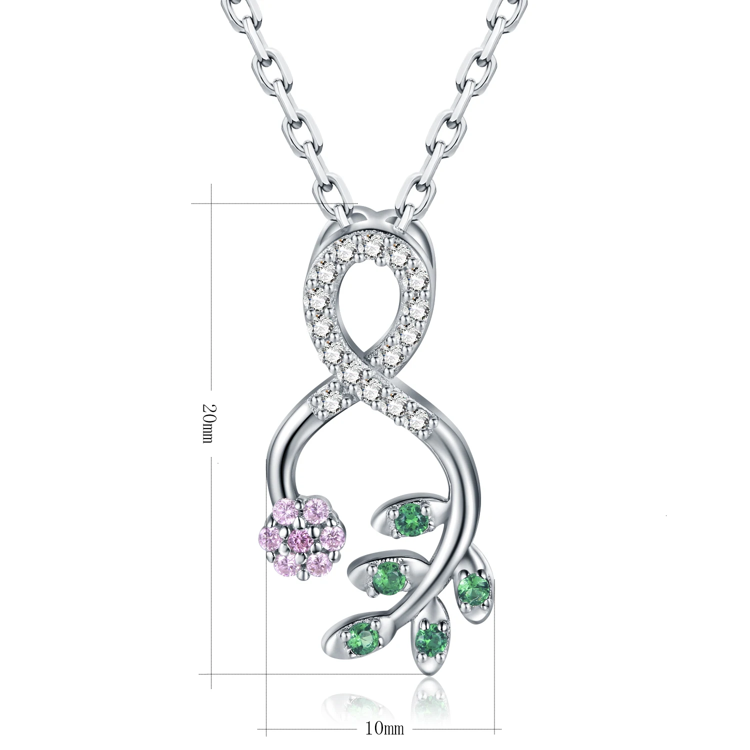 SG aliexpress chain sterling silver 925 necklace Fashion Women accessories Pendant On neck Chokers stone Necklace jewelery