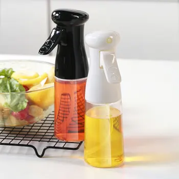 

VIERUODIS Kitchen Baking Oil Spray Bottle BBQ Olive Oil Vinegar Spray Empty Bottle Cooking Water Pump Gravy Boats Grill Tools