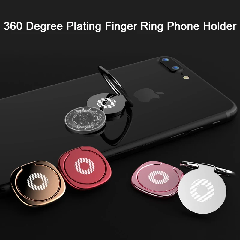 Универсальный держатель для телефона с кольцом на палец Xiaomi Huawei Honor поворотный 360