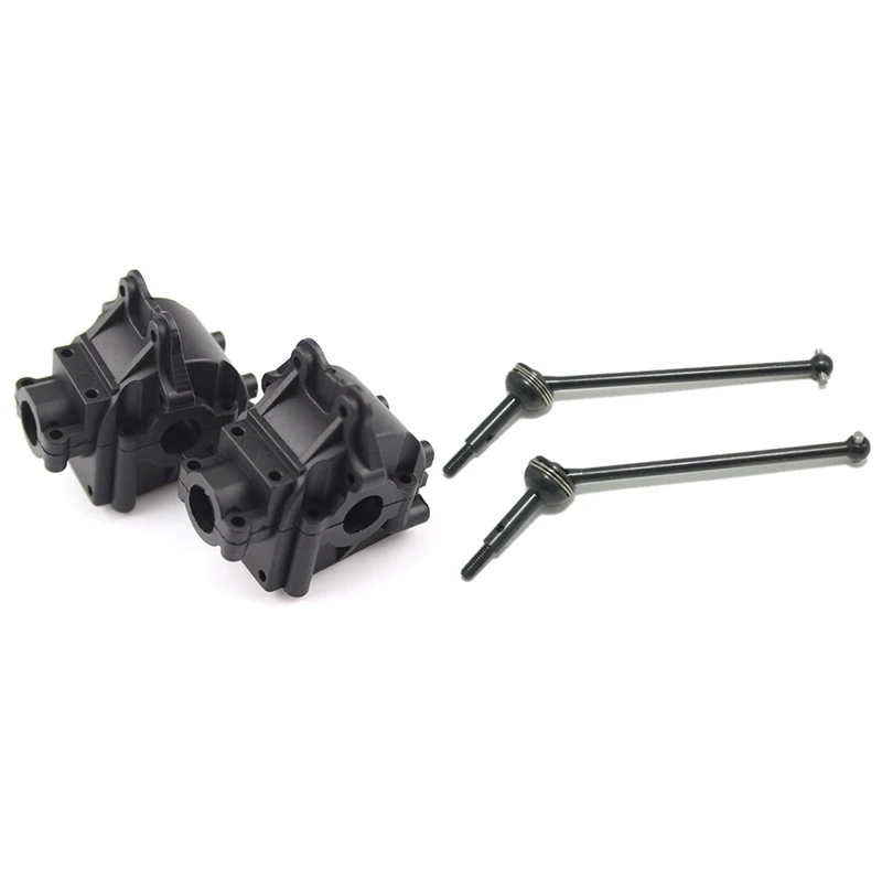 2 Set RC Car Part: 1 144001-1254 Wave Box Gearbox & CVD Steel Universal Drive Shaft | Игрушки и хобби