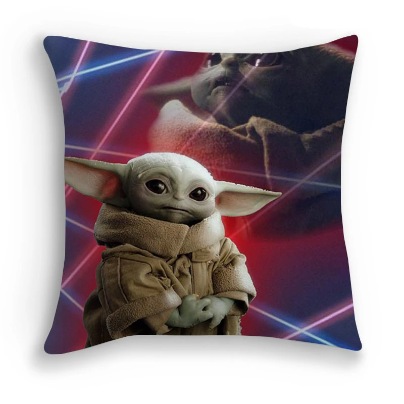 Housse De Coussin Star Wars 45x45 Cm – Motif Original, Sans Marque