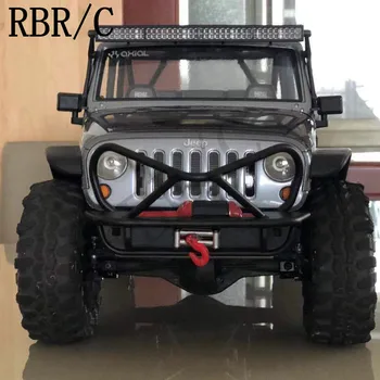 

RBR/C 1:10 Wrangler tube frame front bumper for TRX4 SCX10 retrofit upgrade DIY parts