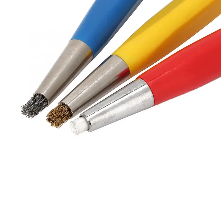 3pcs Set Rust Removal Brush Pen Glass Fiber Brass Steel Brush Pen Shape Watch Parts Polishing Cleaning Tool Watch Repair Tool Repair Tools Kits Aliexpress