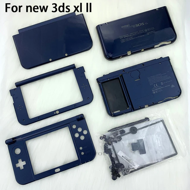 Limited Blue Full Housing Shell Case Replacement Part for NEW 3DS