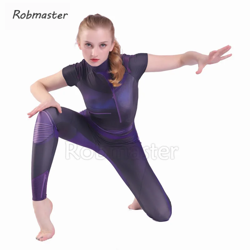 Потомки 3 девочки Evie Mal Косплей Костюм лайкра спандекс Zentai дети комбинезон для взрослых костюм комбинезоны Хэллоуин костюм