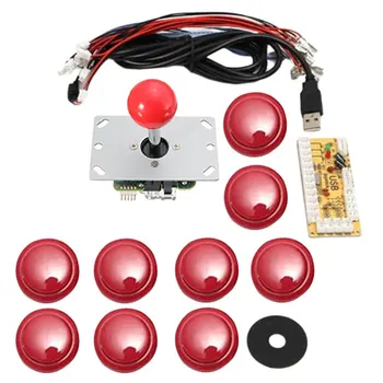 

Single Diy Arcade Joystick Accessories Usb Computer Joystick Chip Control Board Arcade Rocker Button Kit