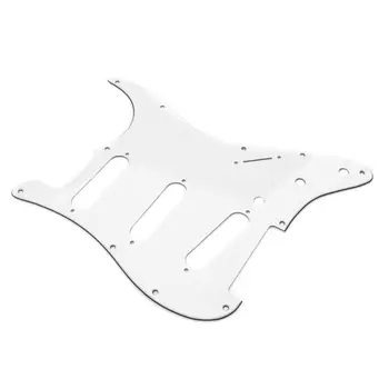 

Guitar Pickguard 11 Hole Pickup Plate 3 Layer with 13 Screws Modern Style