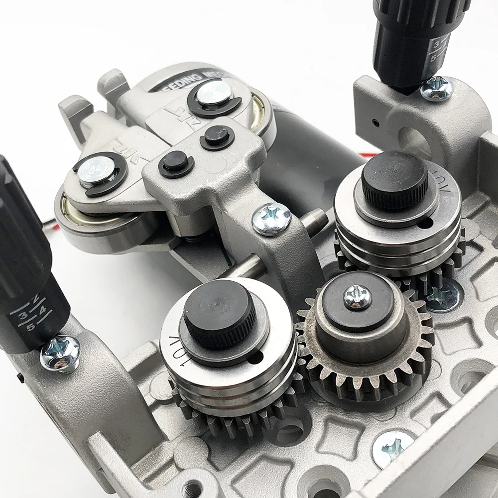 JINSLU 76ZY-02AV ZK-76ZY02AV DC24/42V 1.0-1.2mm Mig Mechanism Wire Feeder Motor Assembly Feeding Machine MIG MAG Welding Machine 4