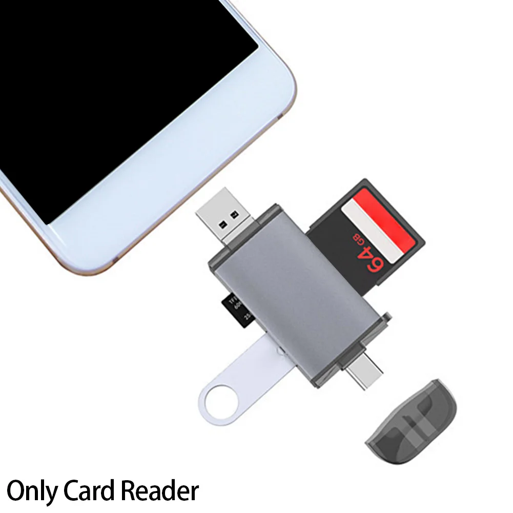 ПК Встроенный USB 2,0 ноутбуки ноутбук легкий компактный мобильный телефон прочный хранение данных 6 в 1 кардридер мини стабильный