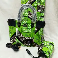 Африканская сумка на плечо Африканский узор «Кенте» печать и кошелек/африканская ткань с восковой печатью с сумками 6 ярдов kente модный дизайнер,! 3s082