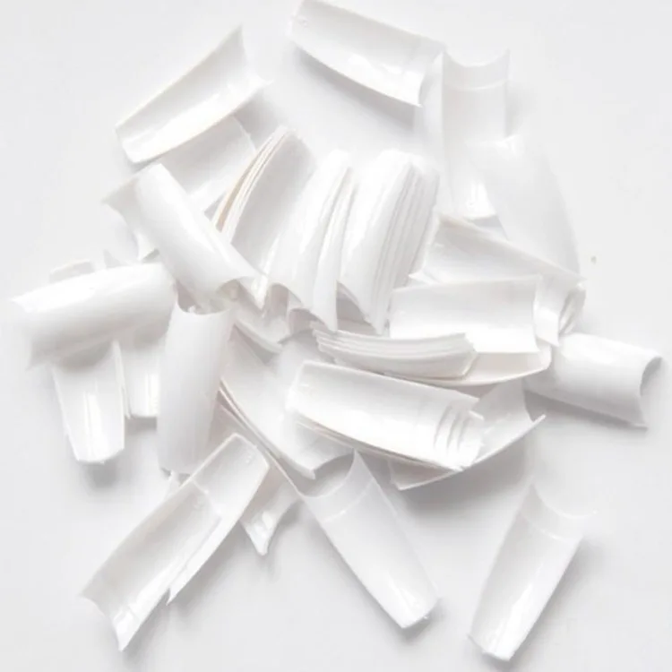 

Manicure Supplies White Natural Color Fake Nails PCs 500 PCs French Nail Tip French ban tie Nail Patch
