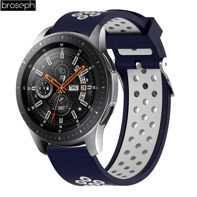 

Silicone Watch Band for Samsung Gear S3 Band Bracelet for Samsung Galaxy 46mm Replacement Sports Strap Watches Wristband Straps