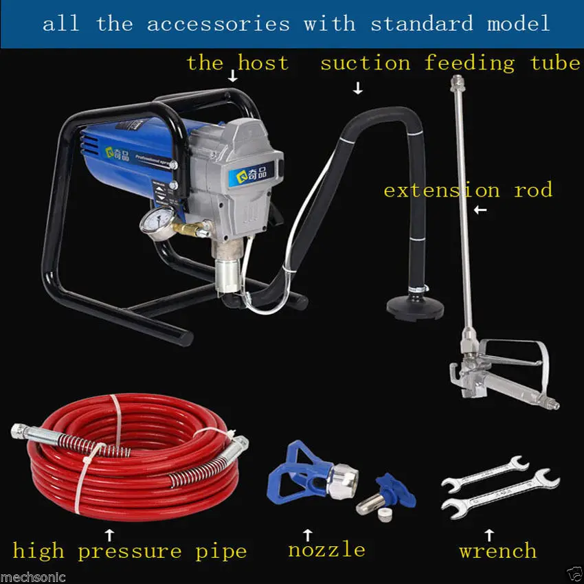 

Q5000 Standard model Electric High Pressure Airless Paint Sprayer ATT