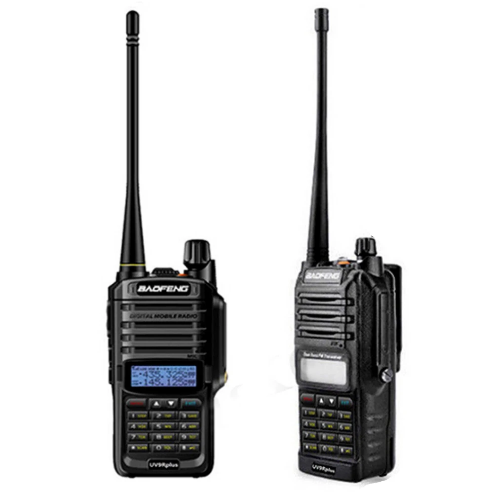 15 Вт Bao feng (Лея фенг) UV-9R плюс иди и болтай Walkie Talkie VHF Любительская рация двойного диапазона ручной 2 Way переговорное устройство