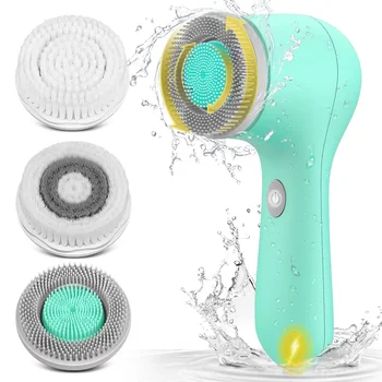 

ETEREAUTY 3-in-1 Electric Home Face Clean Device Skin Care Massager Facial Cleansing Brush for Home Travel