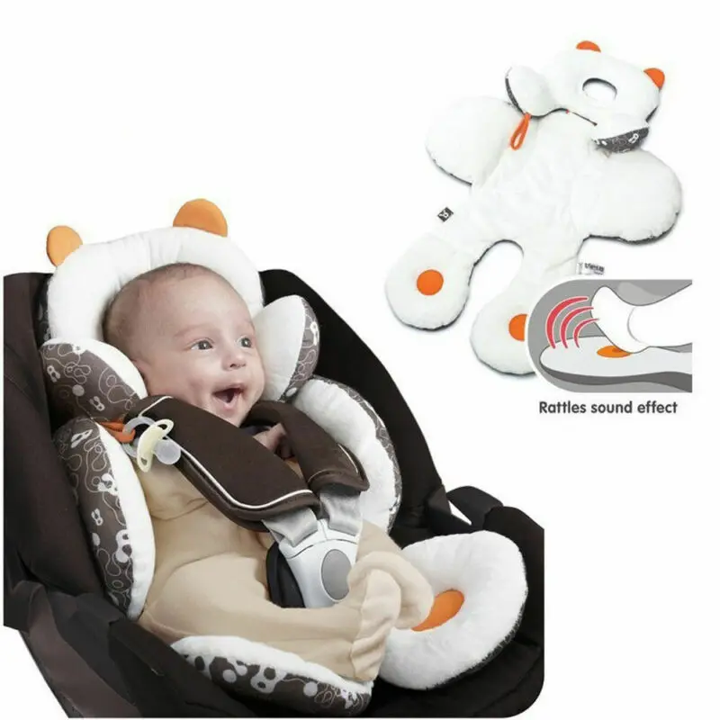 2019 NEW Adjustable Soft Cotton Seat Newborn Baby Stroller Cushion Pad Support Car Liner Mat Comfortable Head Body Pillow | Мать и