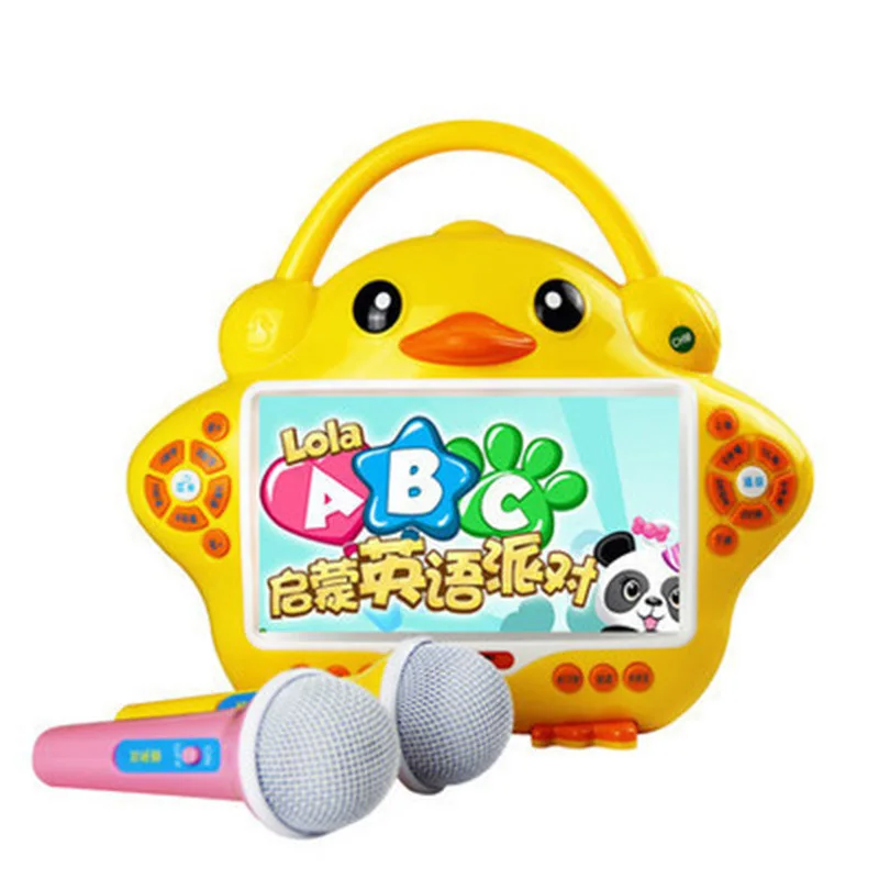 

S9 Baby Blue Meimei Duck Smart Early Learning Machine Dual-Microphone Bluetooth Learning Machine 7-Inch Touch Educational Early