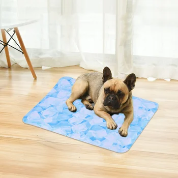 

Ice Pattern Pet Ice Pad Cooling Ice Mat Portable Cooling Cushion Pet Gel Cooler