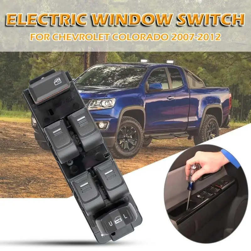Главный переключатель стеклоподъемника+ инструменты для Chevrolet Colorado GMC Canyon Hummer H3 H3T Isuzu i-350 i-370