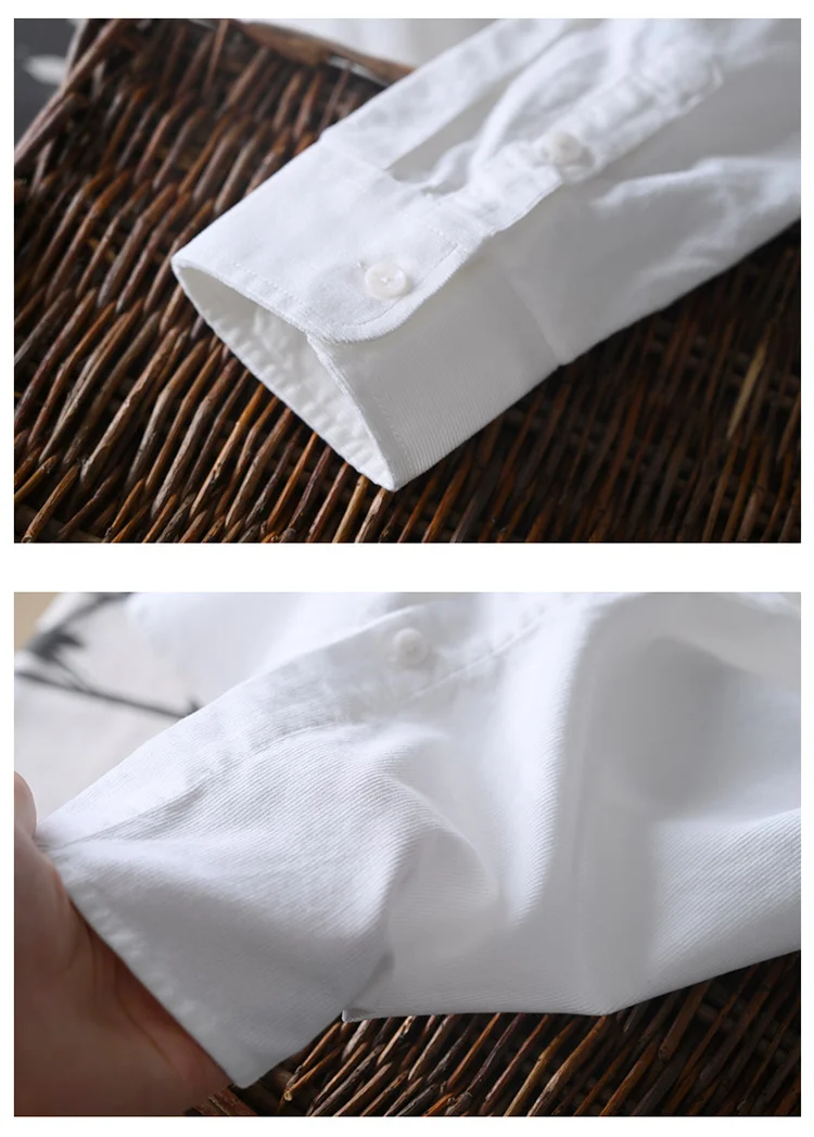 Мужская весенняя и осенняя Модная брендовая Повседневная рубашка в японском стиле, однотонная, с карманами, из вельвета, из флиса, с длинным рукавом