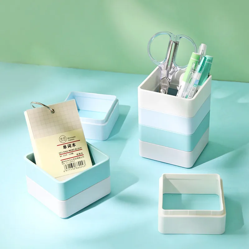 Creative Diy Pen Holder Desk Organizer Pencil Makeup Brush Holder