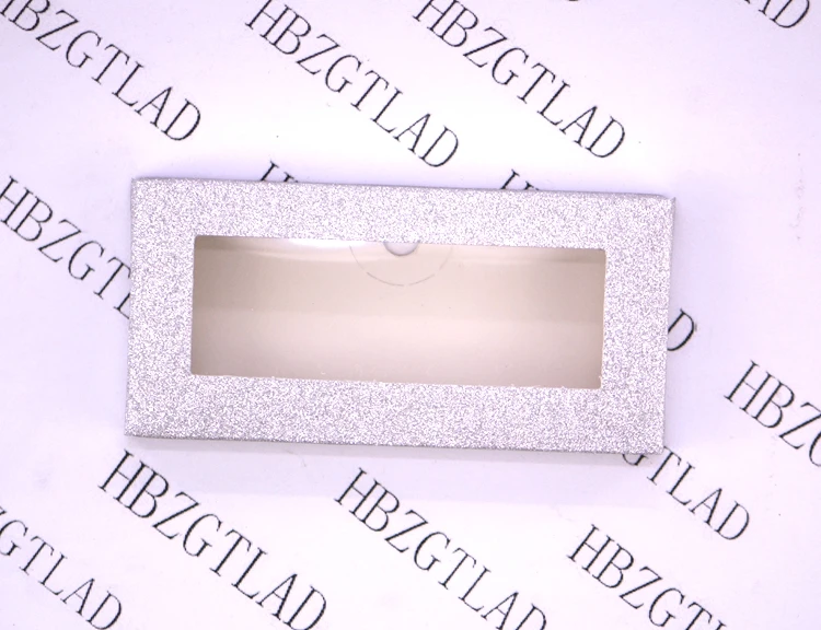 no tray silver 10 компл./лот упаковочная коробка для ресниц пустой ресницы посылка многоцветный бумажная коробка белый фарфоровый поднос с фокусным расстоянием 25 мм ресницы DIY светодиодной вспышкой упаковочная коробка - Цвет: no tray silver