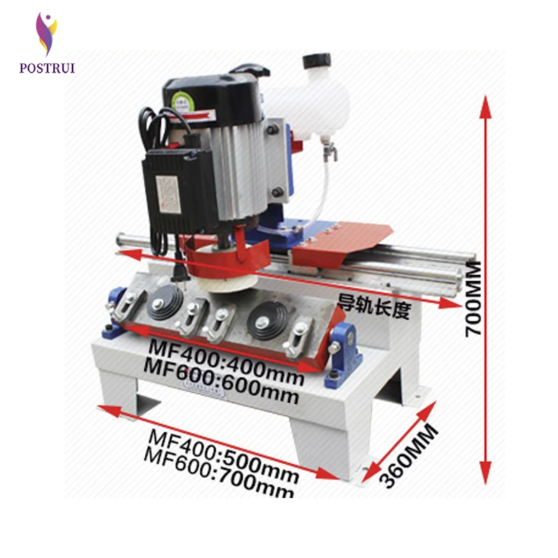 MF400 Precision Linear Grinding Machine Electric Knife Sharpening Machine Horizontal Grinding Planer 220V/380V 550W/2.1KW 400MM
