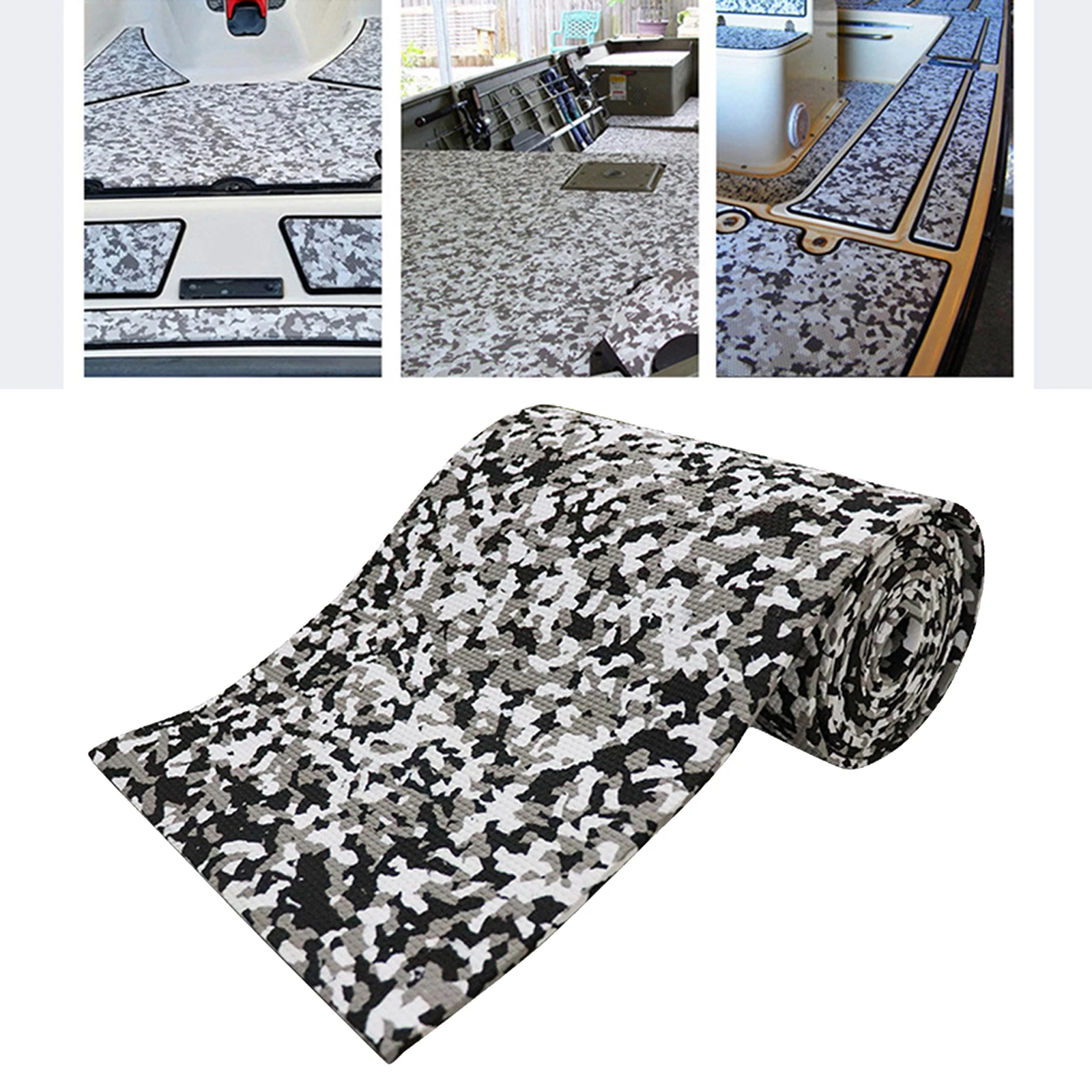 Decking Sheet For Boat RV Yacht EVA Marine Floor Carpet Anti Slip Self Adhesive Mat Boats Accessories 3