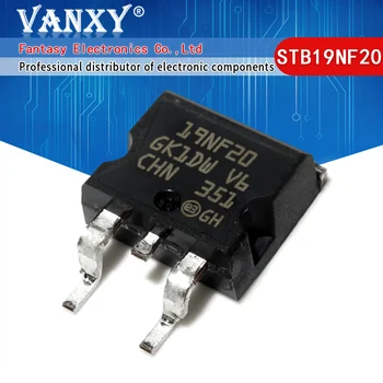 

5pcs STB19NF20 TO-263 19NF20 TO263 15V 200V B19NF20