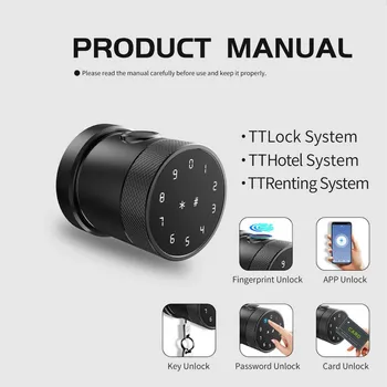 

Keyless Security TTLock APP Bluetooth Remote Control Fingerprint lock support password IC card lock Key