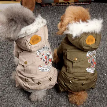 

Pet Dog Clothes Autumn Winter Warm Dog Four Legged Clothes Outdoor Thickened Warm Soft Durable Pet Dog Clothes