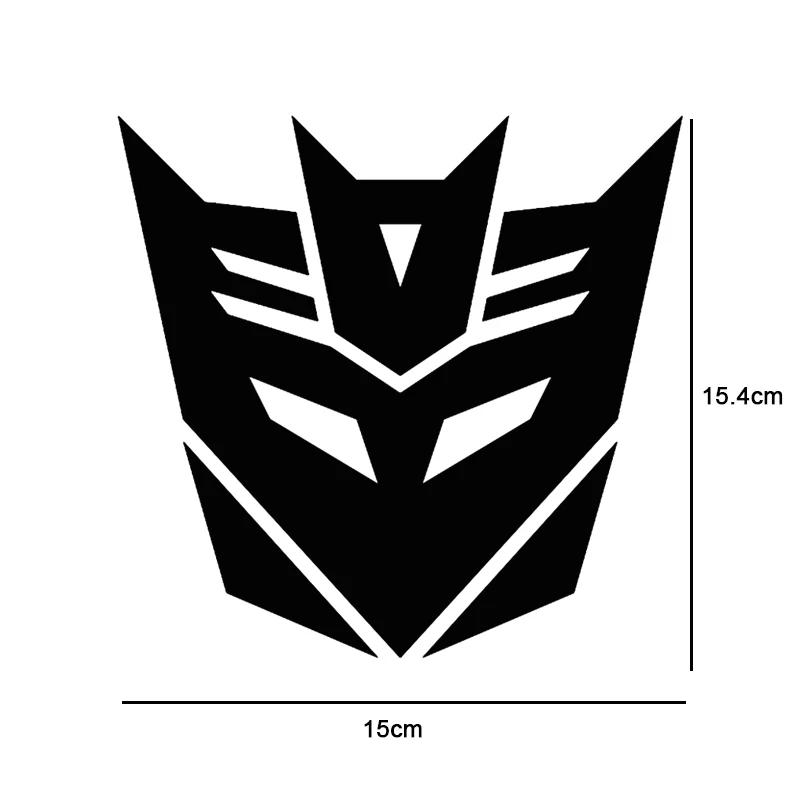 Car Sticker 3D 1515.4cm Transformer Funny Auto Stickers and Decals 3D Stickers on Car Reflective Motorcycle Car Styling (6)
