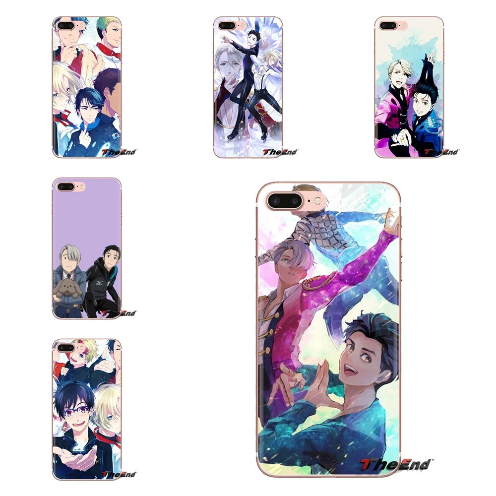 Tpu Transparent Skin Cover Yuri On Ice Anime Wallpaper For Samsung