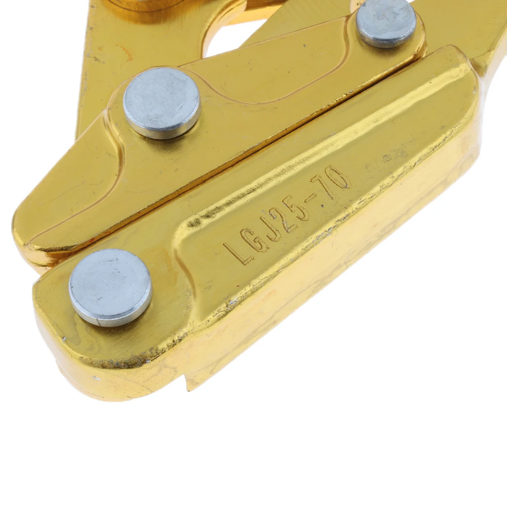 Wire Rope Grip Pulling Puller Tightening Tool 10KN 1 Ton 25-70 Al-Ma Alloy Wire Rope Grip Pulling Puller Tightening Tool 10KN 1 Ton 25-70 Al-Ma Alloy