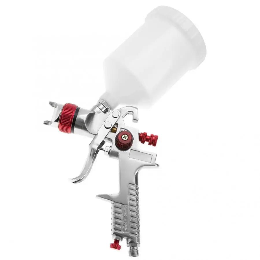 Распылитель краски 1,4 мм сопло 600 мл гравитационного типа пневматический распылитель для краски автомобиля аксессуары электроинструмента