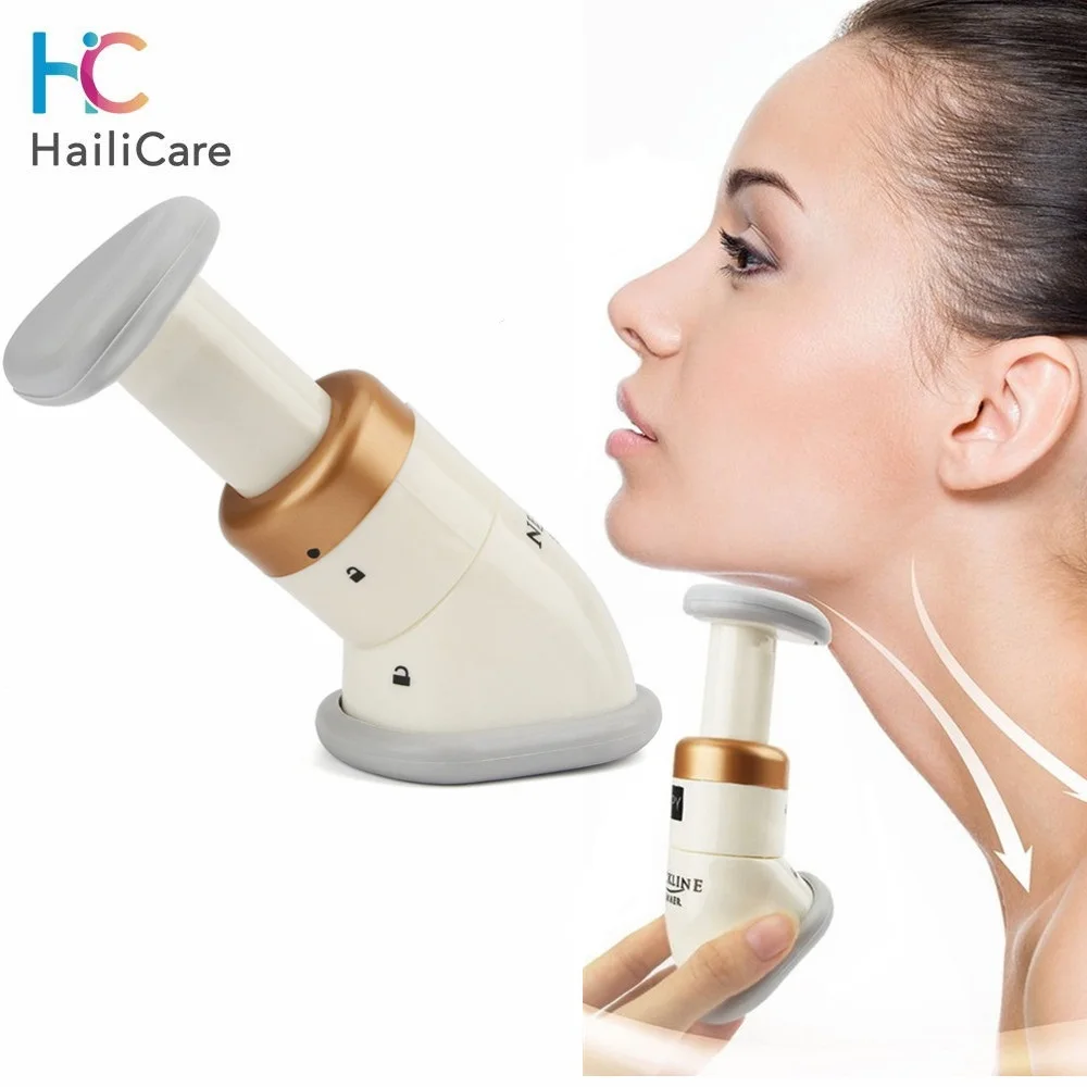 

Mini Portable Neck Slimmer Neckline Exerciser Chin Massager Reduce Double Chin Thin Skin Jaw Chin Body Massager Health Care Tool