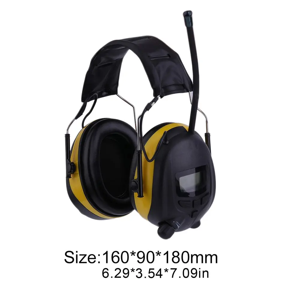 Headphones LCD Display HiFi Bass Stereo 