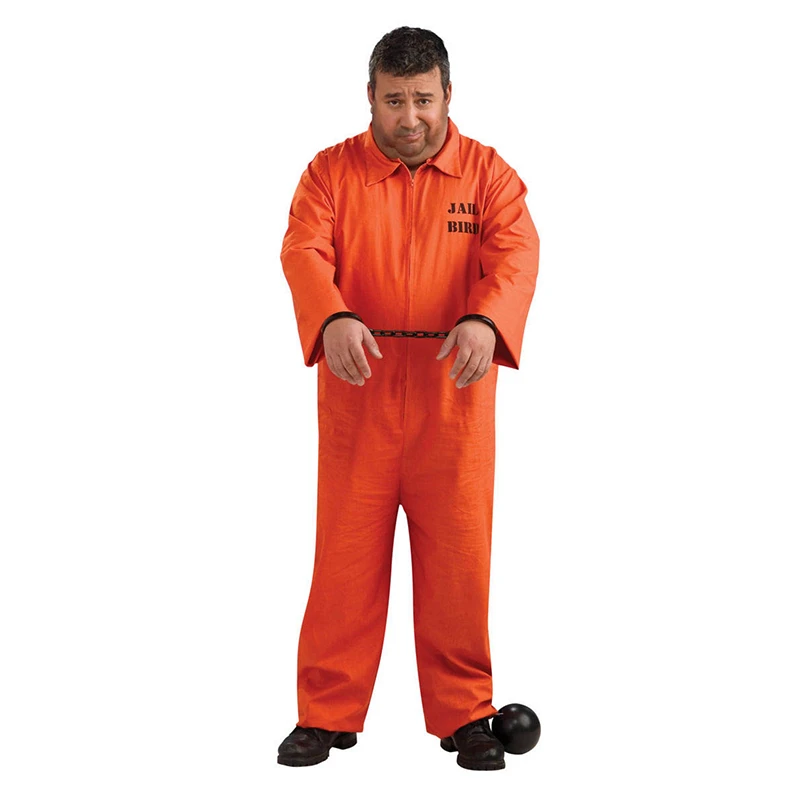 Plus size prison jumpsuit Clearance